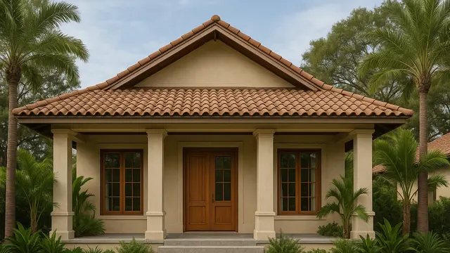 Rumah Klasik 1 Lantai Sederhana