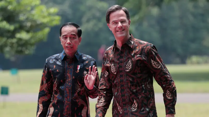 Jokowi dan PM Belanda