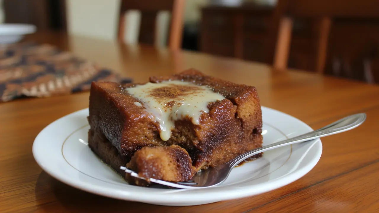 Puding Roti Kopi Kukus Sederhana dari Roti Tawar Sisa