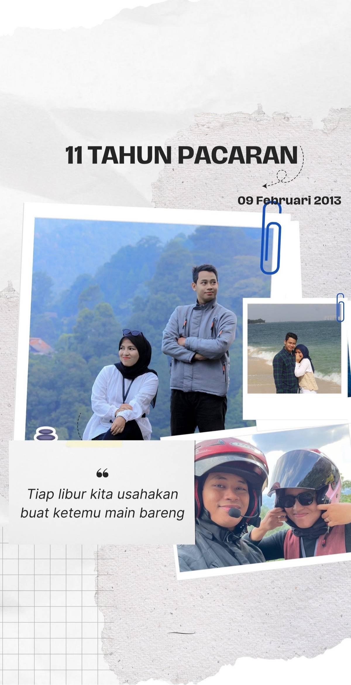 Berawal dari SMP, Wanita yang Bagikan Perjalanan Cintanya yang Sudah 11 Tahun Ini Curi Perhatian