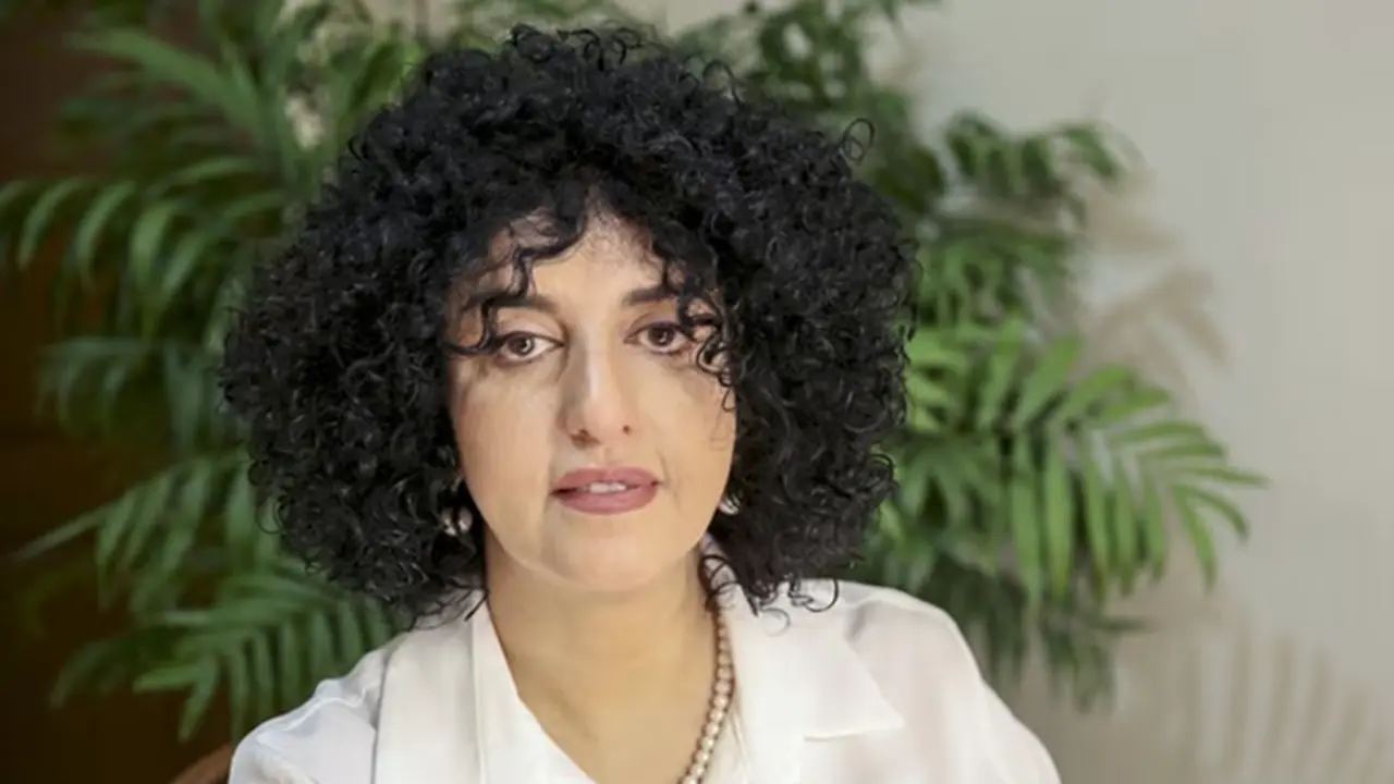 Peraih Nobel Perdamaian pada 2023 Narges Mohammadi.