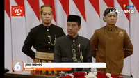 Presiden Joko Widodo (Jokowi) saat pidato di sidang tahunan MPR, Jumat, (16/8/2024).