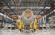 Intip dapur perakitan Airbus pertama di Amerika Serikat