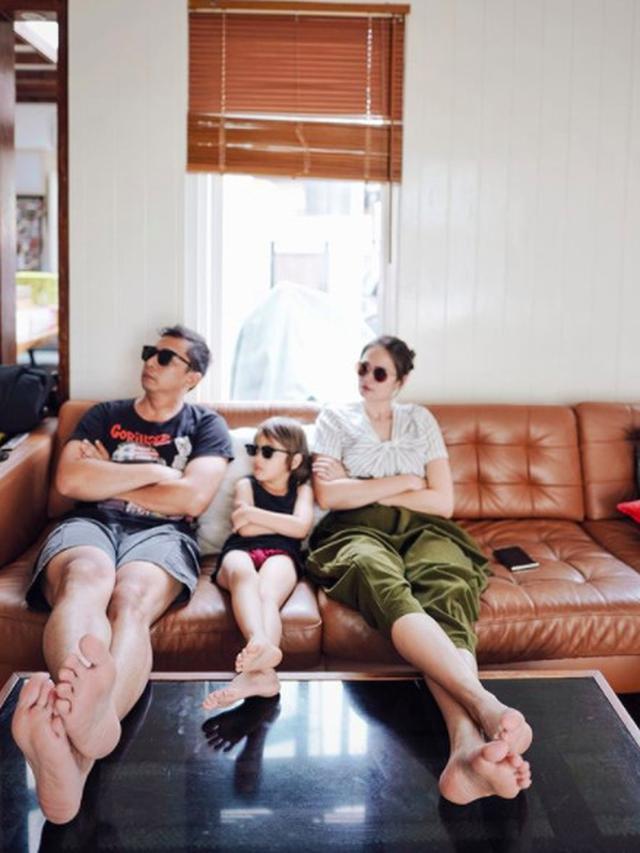 Ringgo Agus Rahman dan Keluarga Selama di Rumah