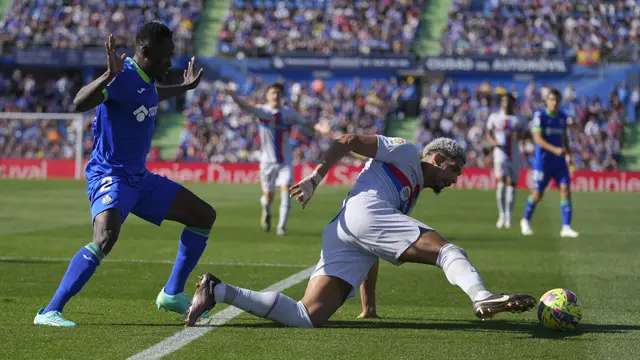Hasil Liga Spanyol: Barcelona Gagal Menang di Kandang Getafe