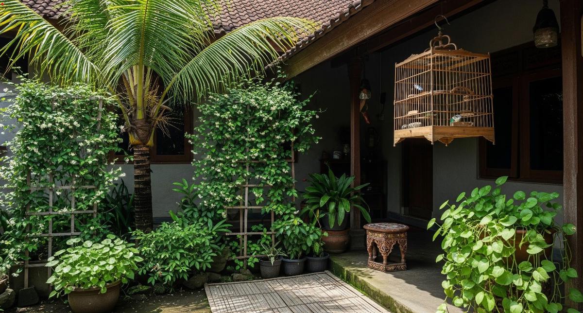 Tanaman yang Cocok Ditanam Dekat Kandang Burung