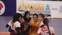 Putri Bank Jatim lolos ke final PGN Livoli 2018 Divisi Utama usai mengalahkan PGN Popsivo Polwan 3-1  di GOR Ki Mageti, Magetan, Jumat (2/11/2018). (foto: PBVSI)