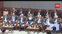 Menteri Keuangan (Menkeu) Purbaya Yudhi Sadewa melontarkan guyonan jenaka saat dalam Rapat Paripurna DPR ke-5 Masa Persidangan I Tahun Sidang 2025-2026 bersama Badan Anggaran (Banggar) DPR terkait program bantuan sosial (bansos) minyak goreng.