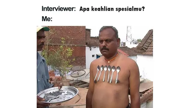 6 Meme Kocak Saat Wawancara Pekerjaan Ini Bikin Geleng Kepala