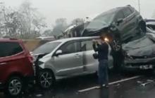 Polisi Olah TKP Kecelakaan Beruntun di Tol Cipularang, Lalu Lintas Arah Jakarta Dialihkan