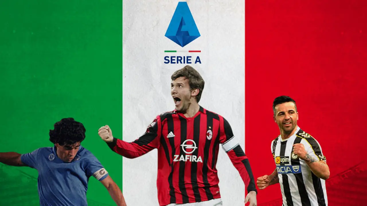 Serie A - Diego Maradona, Andriy Shevchenko, Antonio Di Natale