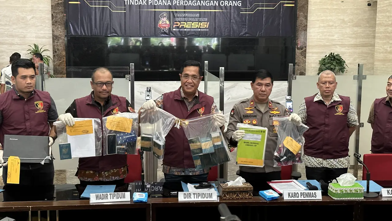 Sindikat Internasional Perdagangan Orang Ditangkap
