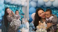 Ingin Anaknya Jadi Pesepak Bola, Ini 7 Momen Ulang Tahun Anak Ratu Rizky Nabila