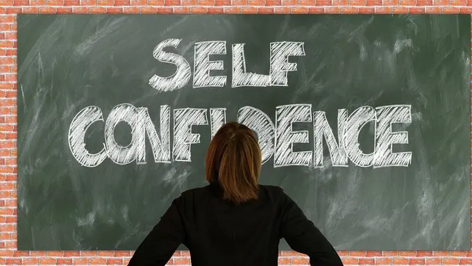 Ilustrasi percaya diri