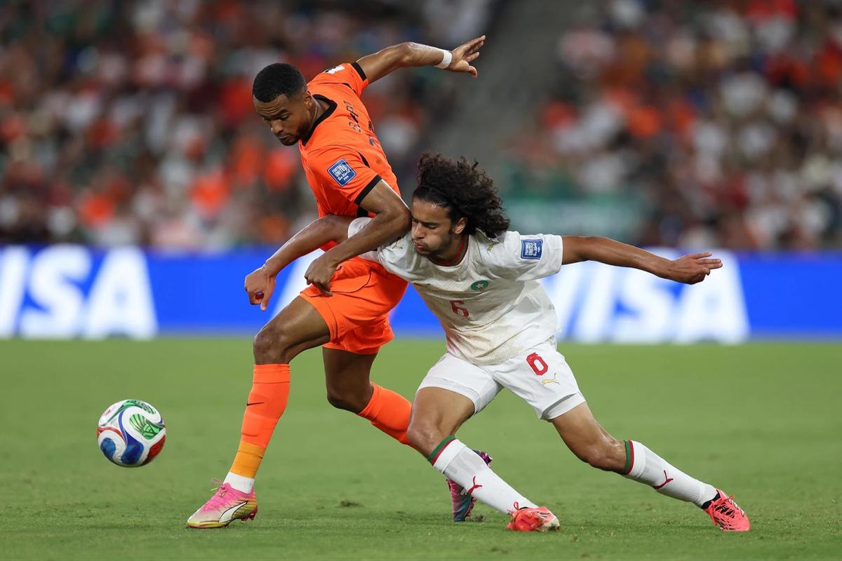 FOTO: Maroko Hentikan Langkah Belanda di Piala Dunia 2026