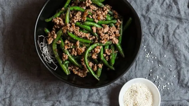 tumis buncis teriyaki (iStokPhoto)