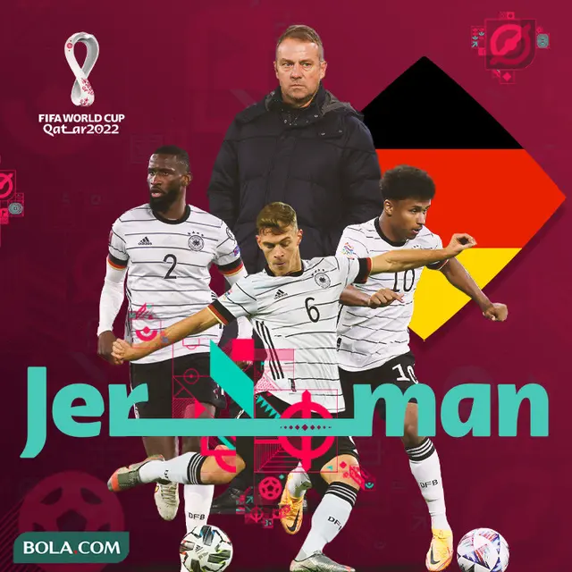 Piala Dunia - Ilustrasi Timnas Jerman