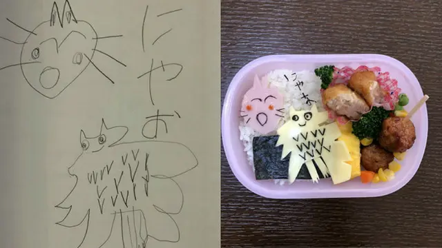 Bento karya Takafumi Ozeki demi anak yang disayangi.