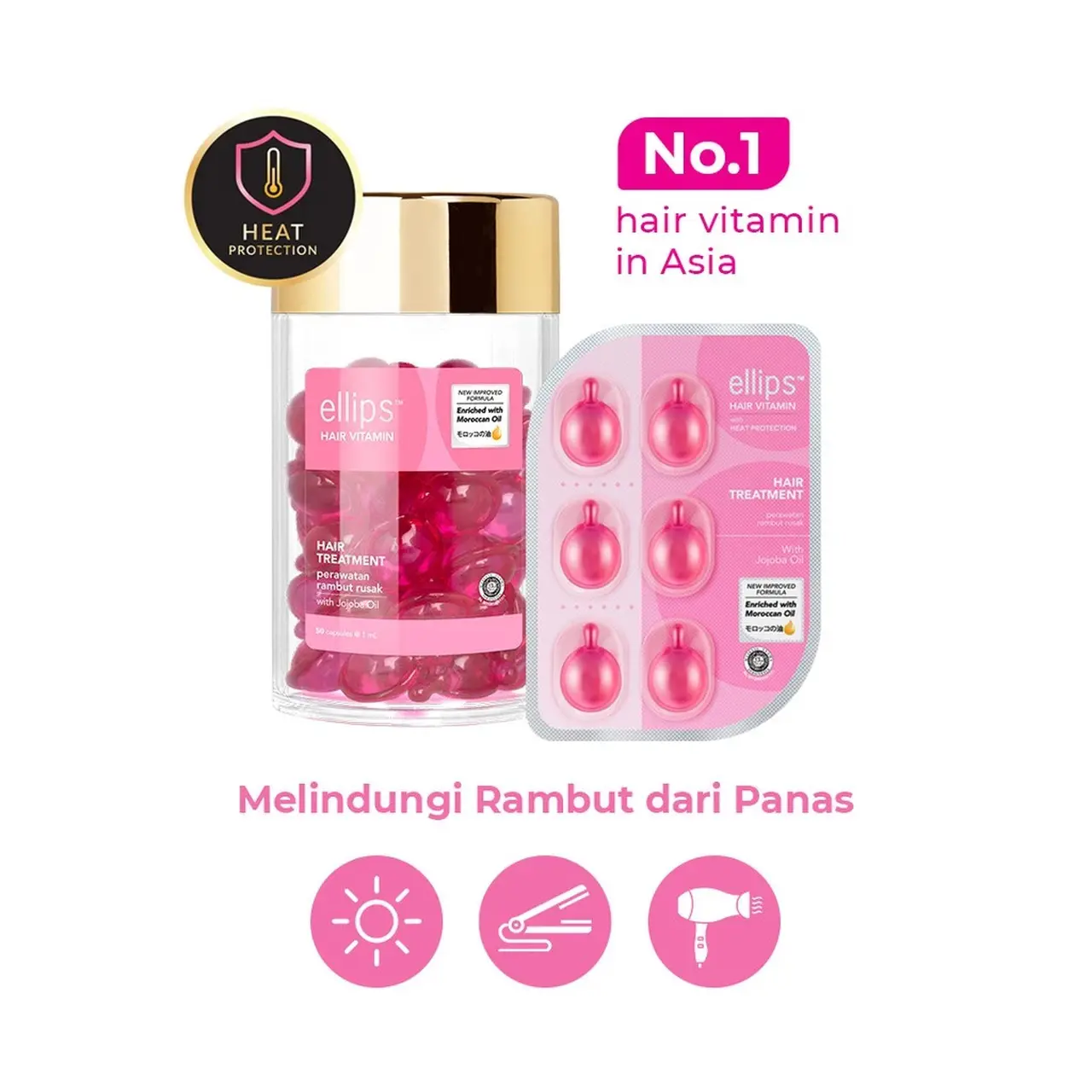 Memilih Vitamin Rambut yang Bagus, Bye-Bye Kering dan Kusam!