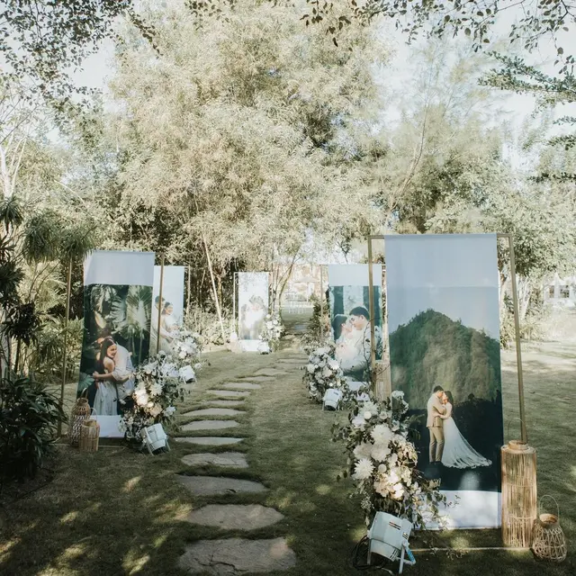 Dekorasi pernikahan outdoor