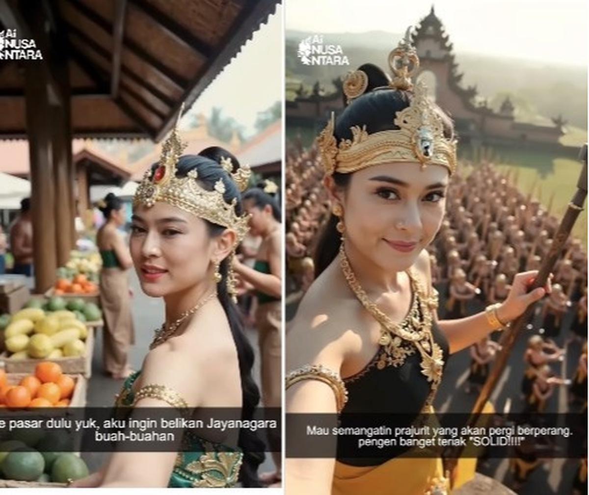 Sungguh Nyata, Potret Kehidupan Sehari-hari Ratu Tribhuwana Tunggadewi hingga