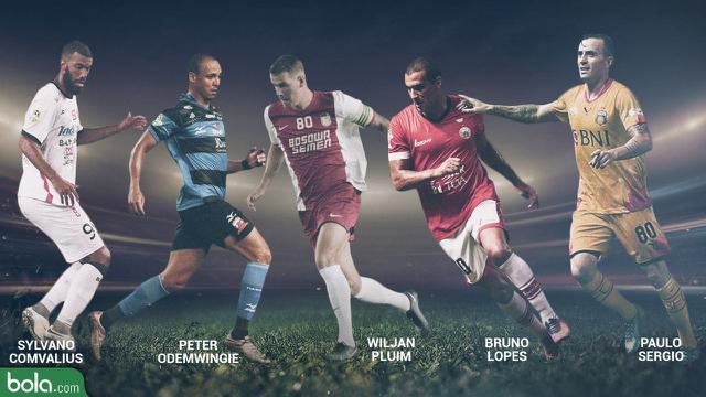 5 Bintang Asing dengan Rapor Kinclong di Awal Liga 1 2017 