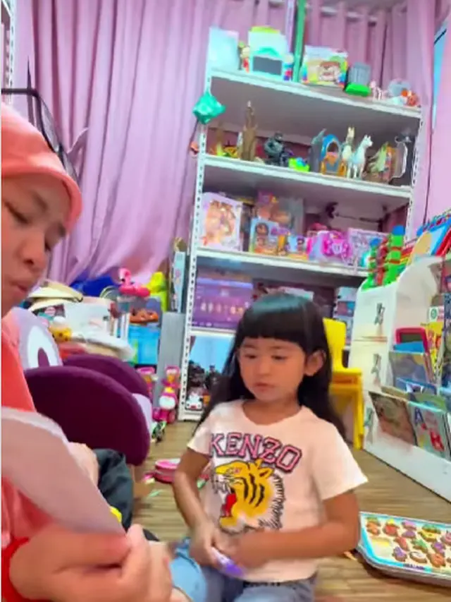 Potret Ruang Mainan Moana Anak Ria Ricis