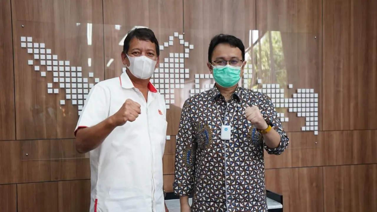 Wamendag Jerry Sambuaga bertemu dengan Sekjen Komite Olahraga Nasional Indonesia (KONI) Ade Lukman