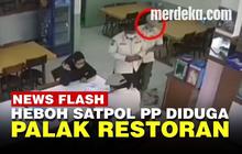 VIDEO: Anggota Satpol PP DKI Diduga Palak Restoran, Disanksi Potong Gaji 3 Bulan