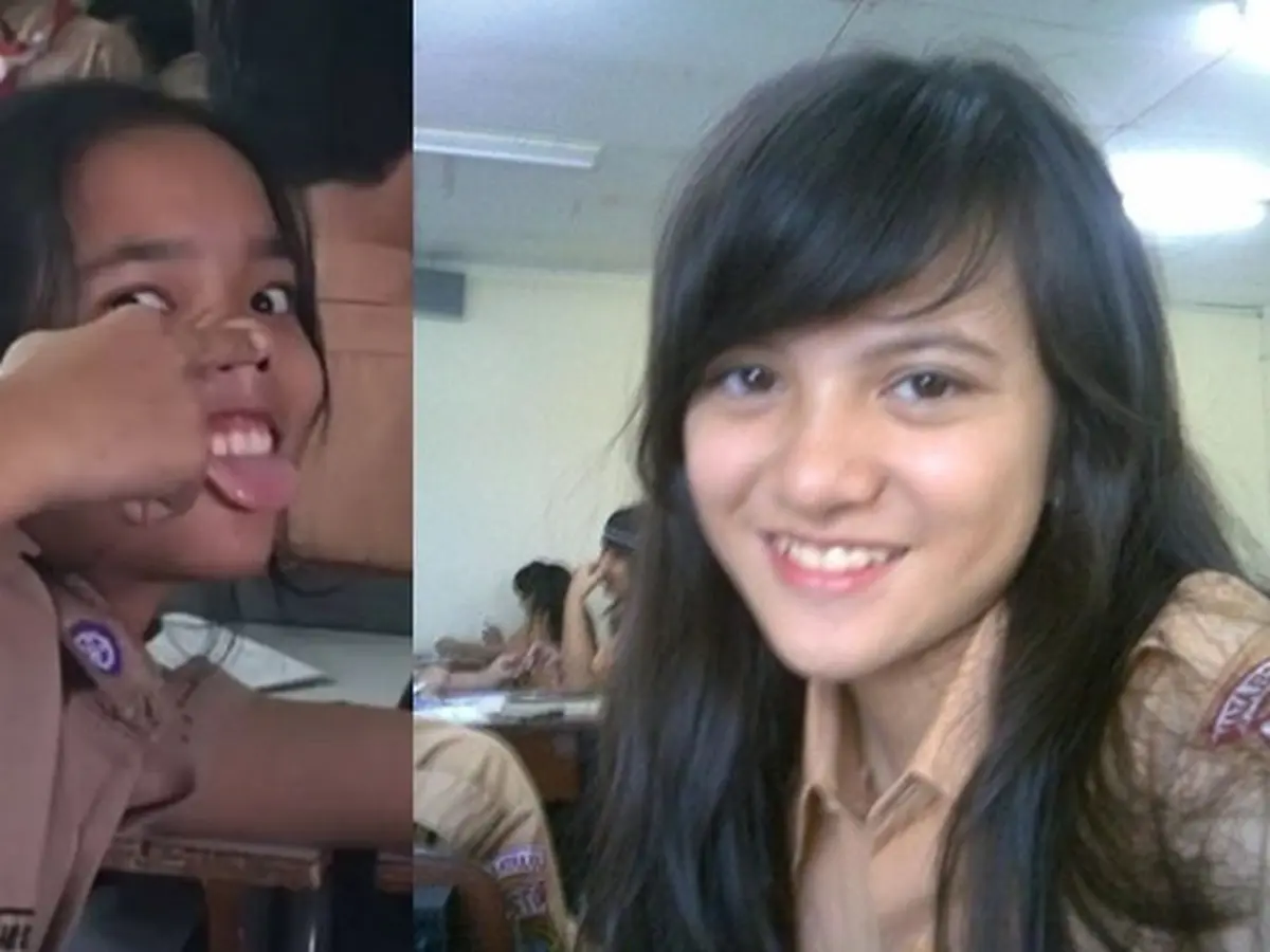 7 Foto Lawas Seleb Cewek Pakai Seragam Pramuka Sekolah, Curi Perhatian -  Hot Liputan6.com