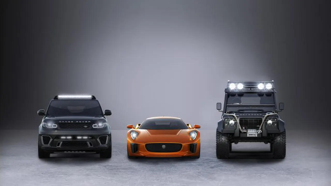 Trio Jaguar Land Rover Siap Mejeng di Film James Bond Terbaru
