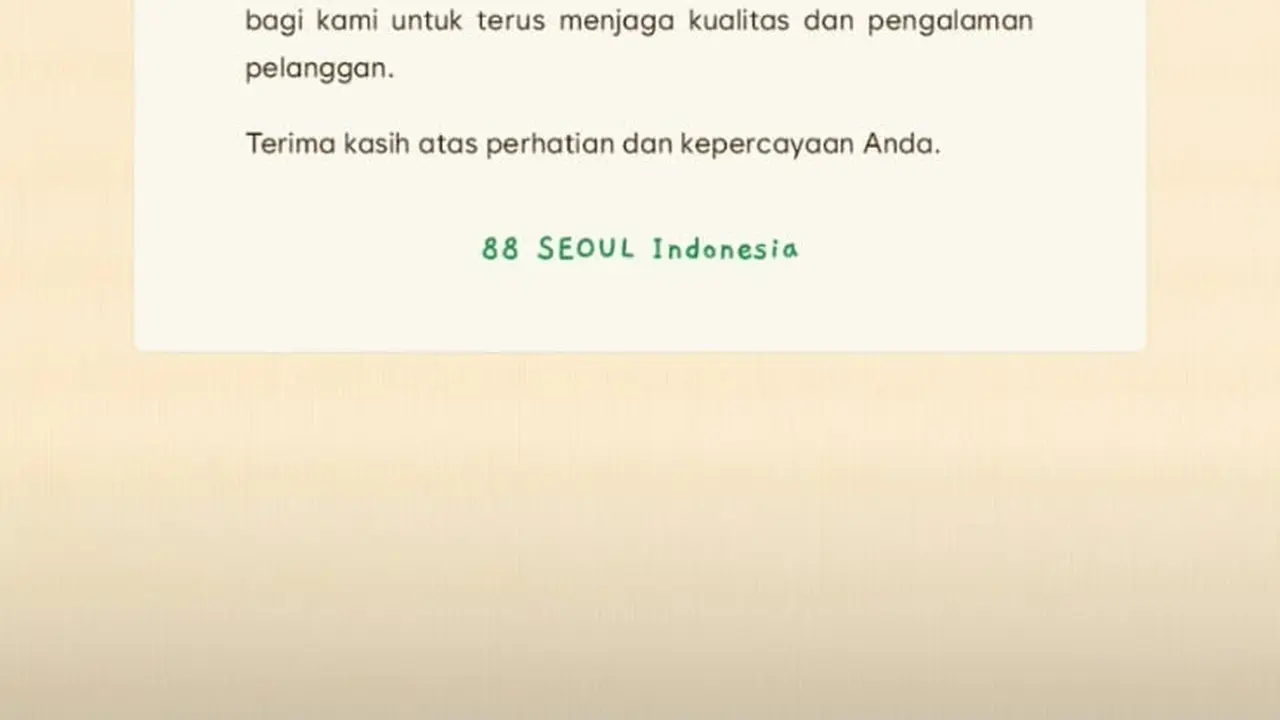 Klarifikasi manajemen restoran korea di bandung. (tangkapan layar video).