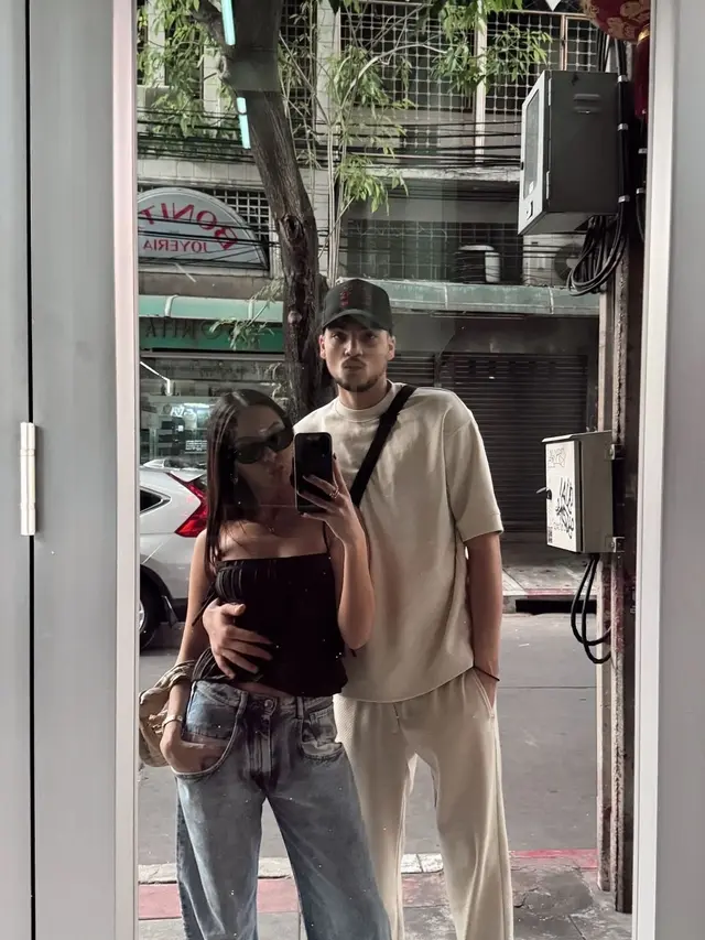 Alyssa Daguise dan Pacar Saat Bareng Ayah