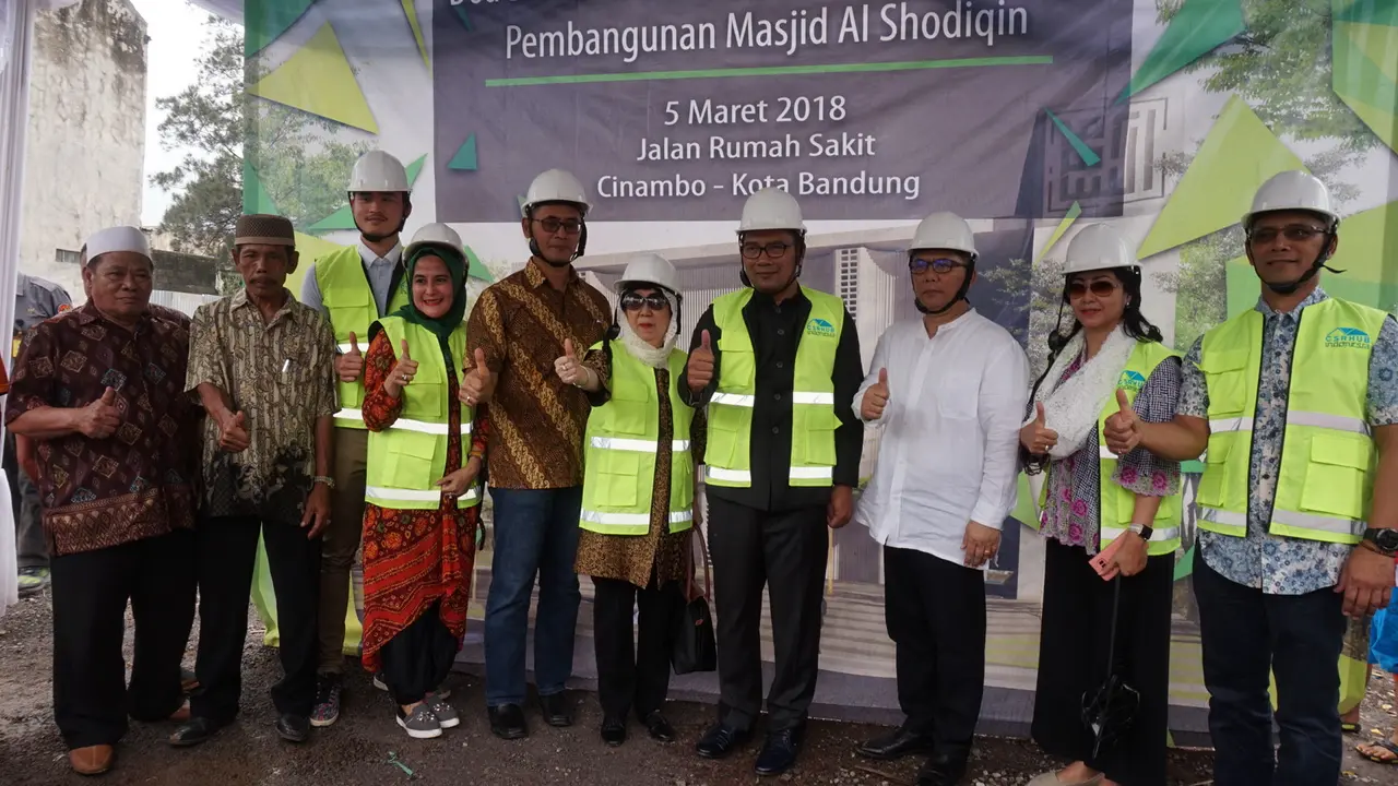 Digandeng Keluarga Ali Sadikin, Ridwan Kamil Kembali Desain Masjid