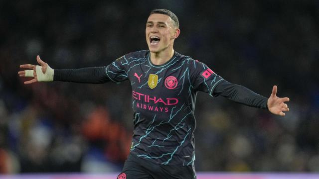 Foto: Ragam Gaya Selebrasi Phil Foden Saat Membawa Manchester City Hancurkan Brighton di Liga Inggris