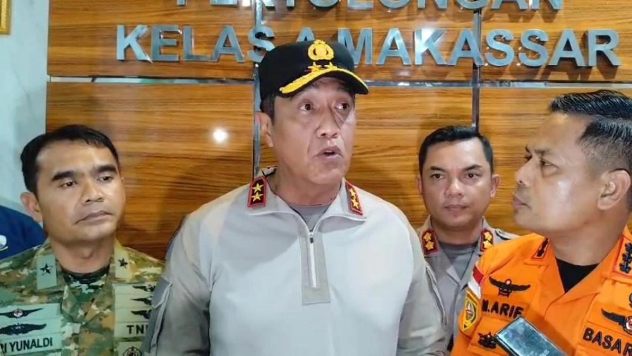 Polda Sulsel Bentuk Tim DVI dan Undang Keluarga Korban Pesawat Indonesia Air Transport