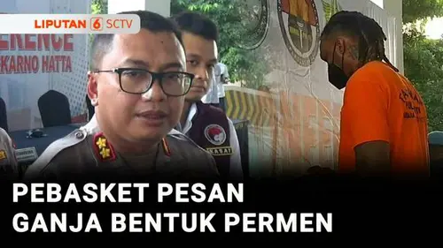 VIDEO: Pebasket Asal AS Pesan Ganja Berbentuk Permen, Diciduk di Bandara Soetta