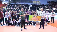 Jakarta BIN juara putaran pertama Final Four PLN Proliga 2024. (Dok Proliga)