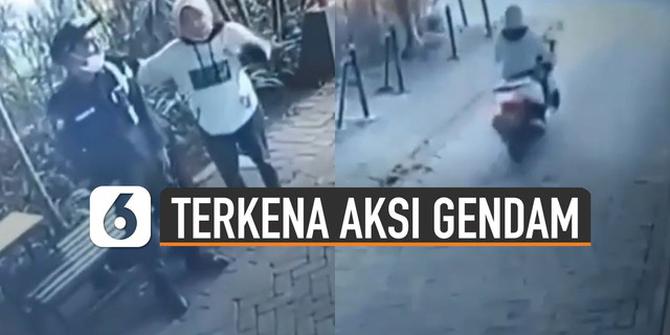 VIDEO: Viral Satpam Kena Aksi Gendam di Perumahan