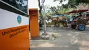 Unit Pengelola Teknis (UPT) Parkir Dinas Perhubungan dan Transportasi DKI Jakarta menyiapkan konsep perombakan sistem parkir di kawasan IRTI Monas, Jakarta, Selasa (26/5/2015). Pengelolaan parkir akan melibatkan pihak swasta. (Liputan6.com/Faizal Fanani)