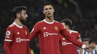 Unggul jumlah pemain membuat Manchester United semakin beringas. Ronaldo dan Fernandes terlihat padu dan saling bahu membahu dalam menciptakan peluang. Hanya saja, Sanchez bermain dengan sangat apik di bawah mistar gawang Brighton.