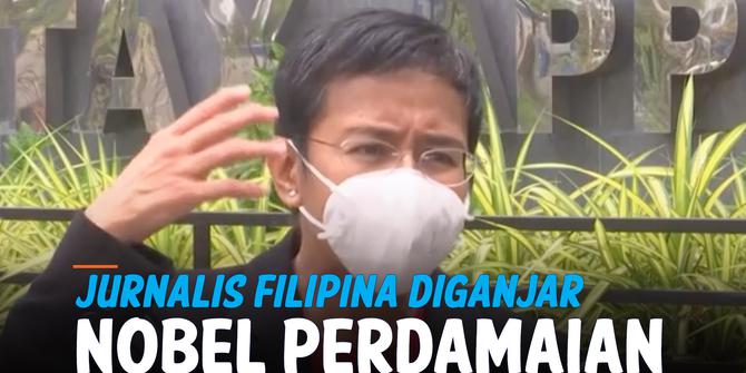 VIDEO: Jurnalis Filipina dan Rusia Raih Nobel Perdamaian 2021