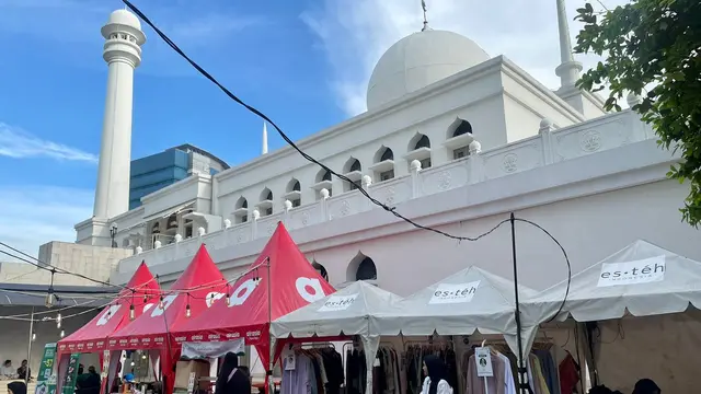 Bazaar masjid agung al azhar