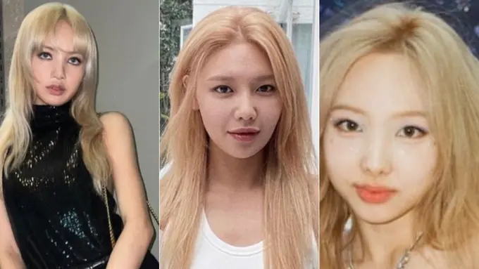 Inspirasi Rambut Blonde yang Sedang Tren Dikalangan Idol Korea
