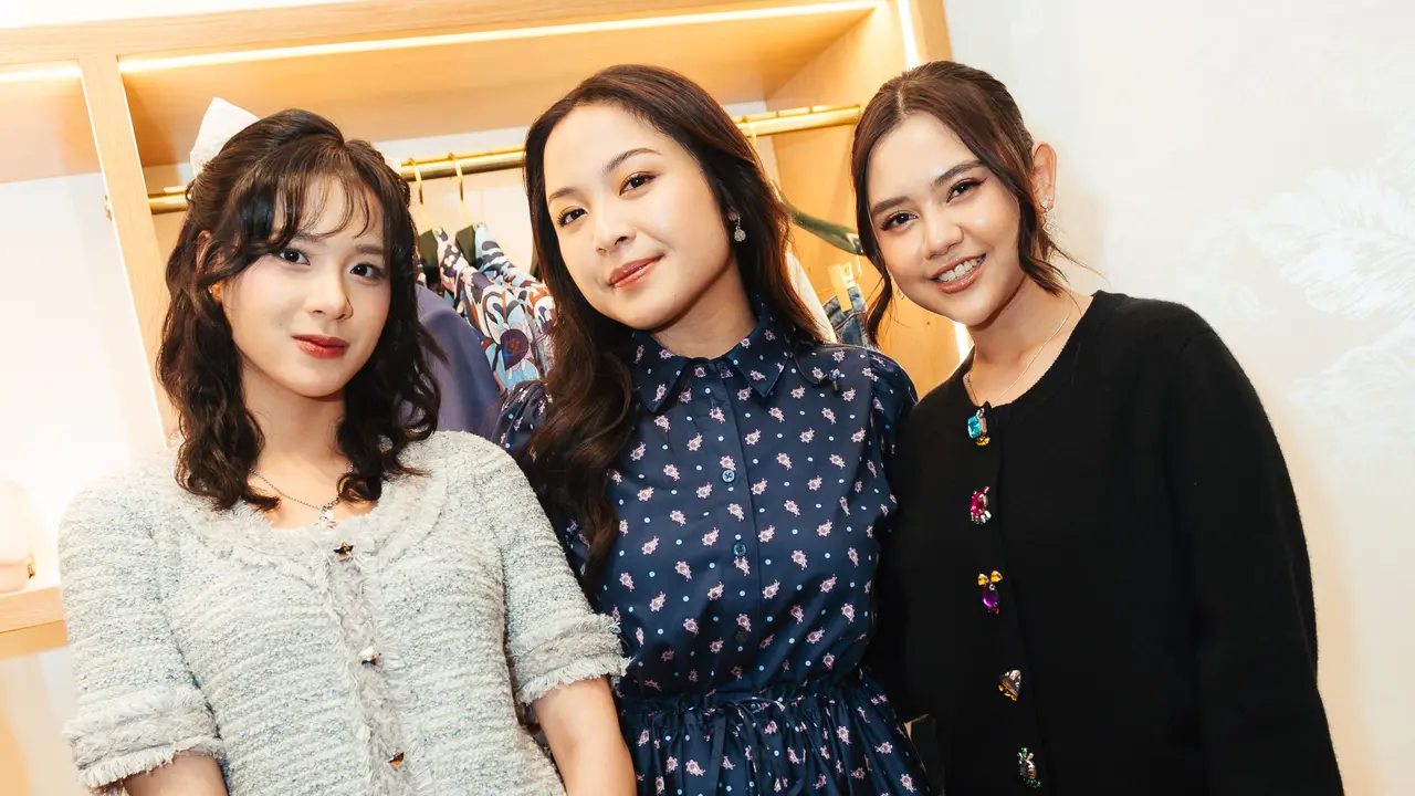 Potret Bernandya, Ziva Magnolya, hingga Zee Eks JKT48 Hadiri Re-Opening Butik Kate Spade New York di Grand Indonesia