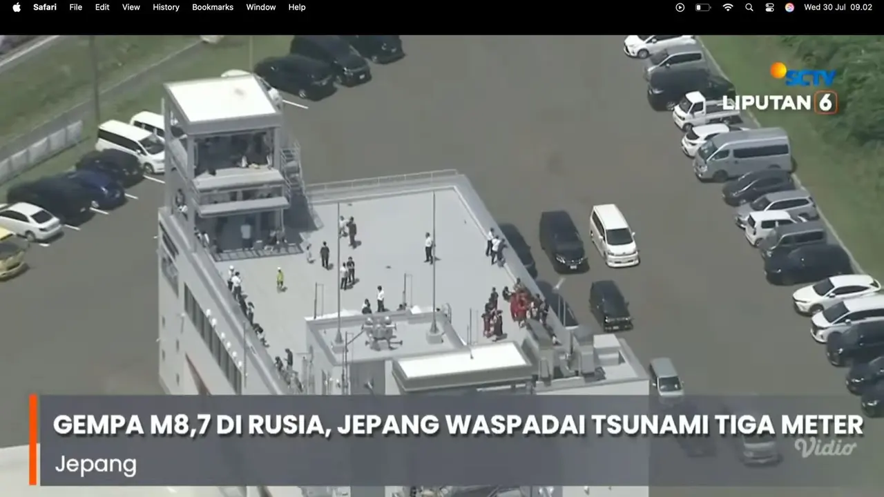 Tsunami Setinggi Satu Meter di Pesisir Jepang Imbas Gempa Rusia