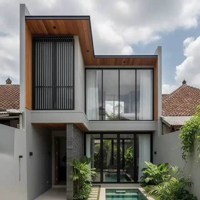 9 Desain Rumah 2 Lantai Minimalis Lahan Sempit, Solusi Cerdas Hunian Modern