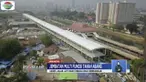 Fondasi jembatan multifungsi Tanah Abang telah berdiri kokoh. Meski demikian, masih banyak proses pengerjaan yang harus dikebut.