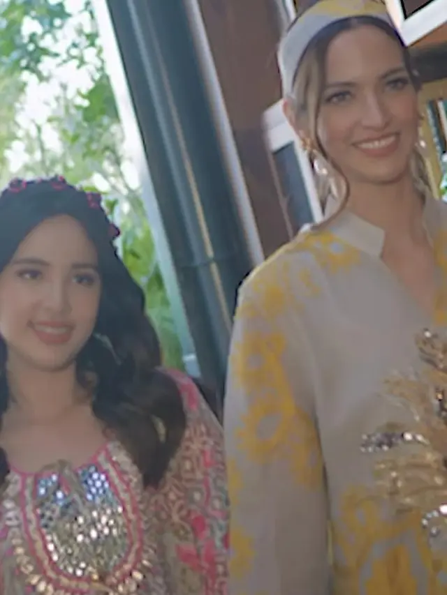 Warisi Bakat Nia Ramadhani, Pesona Mikhayla Bakrie Debut jadi Model Busana Ramadan dan Lebaran