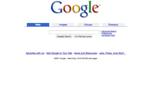 Napak Tilas Perubahan Laman Google Search dari Waktu ke Waktu